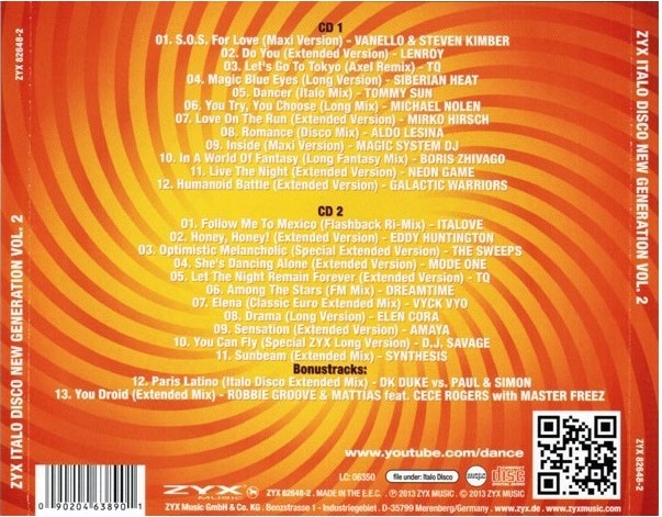 VA - ZYX Italo Disco New Generation Vol. 2 (2013) - Imagen 2