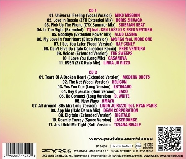 VA - ZYX Italo Disco New Generation Vol. 5 (2014) - Imagen 2