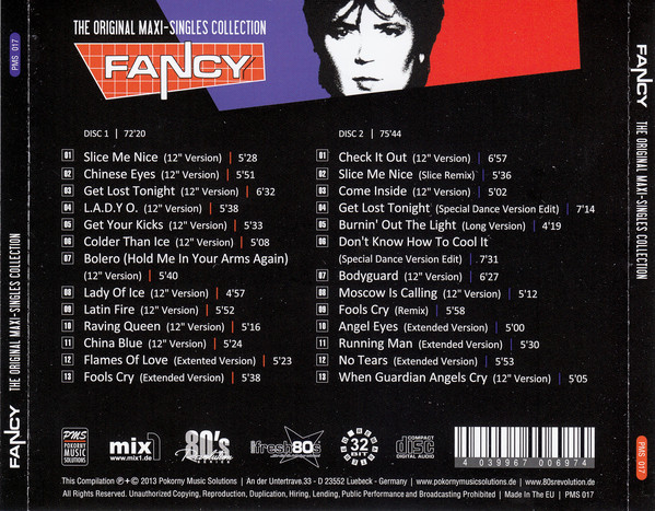 Fancy – The Original Maxi-Singles Collection - Imagen 2