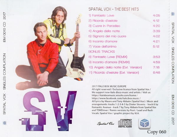 Spatial Vox – Singles Compilation - Imagen 2