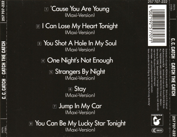 C.C. Catch - Catch The Catch - Imagen 2