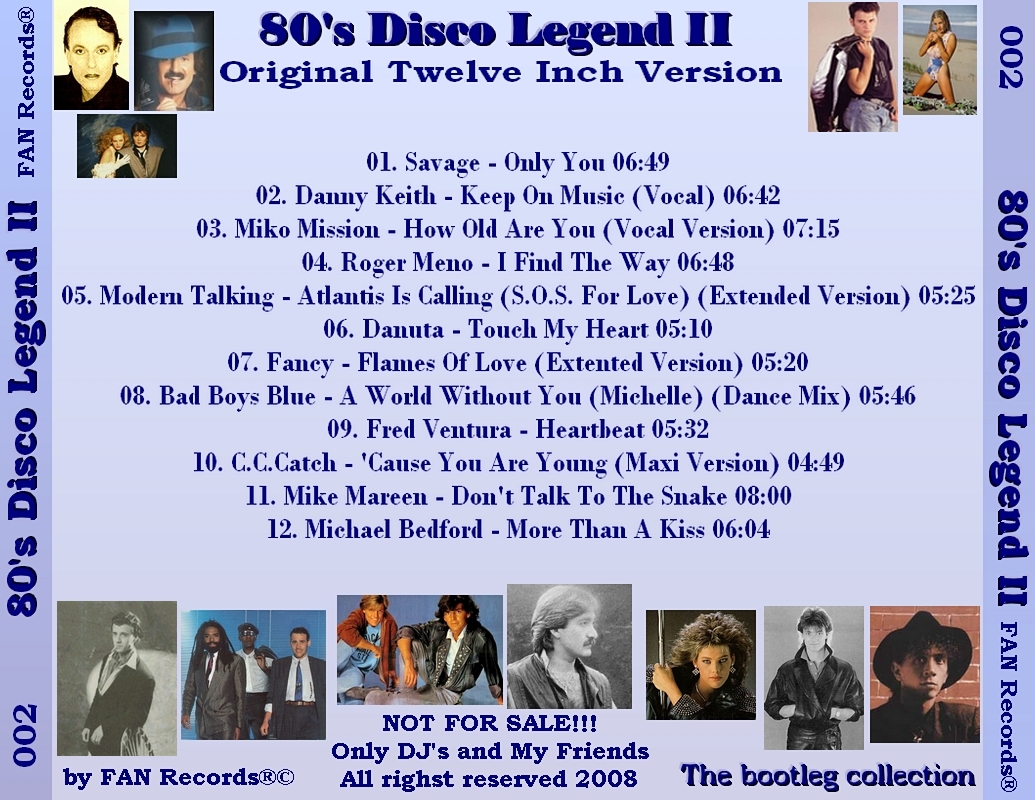 80's disco legend Vol 1-2-3-4-5-6 - Imagen 3
