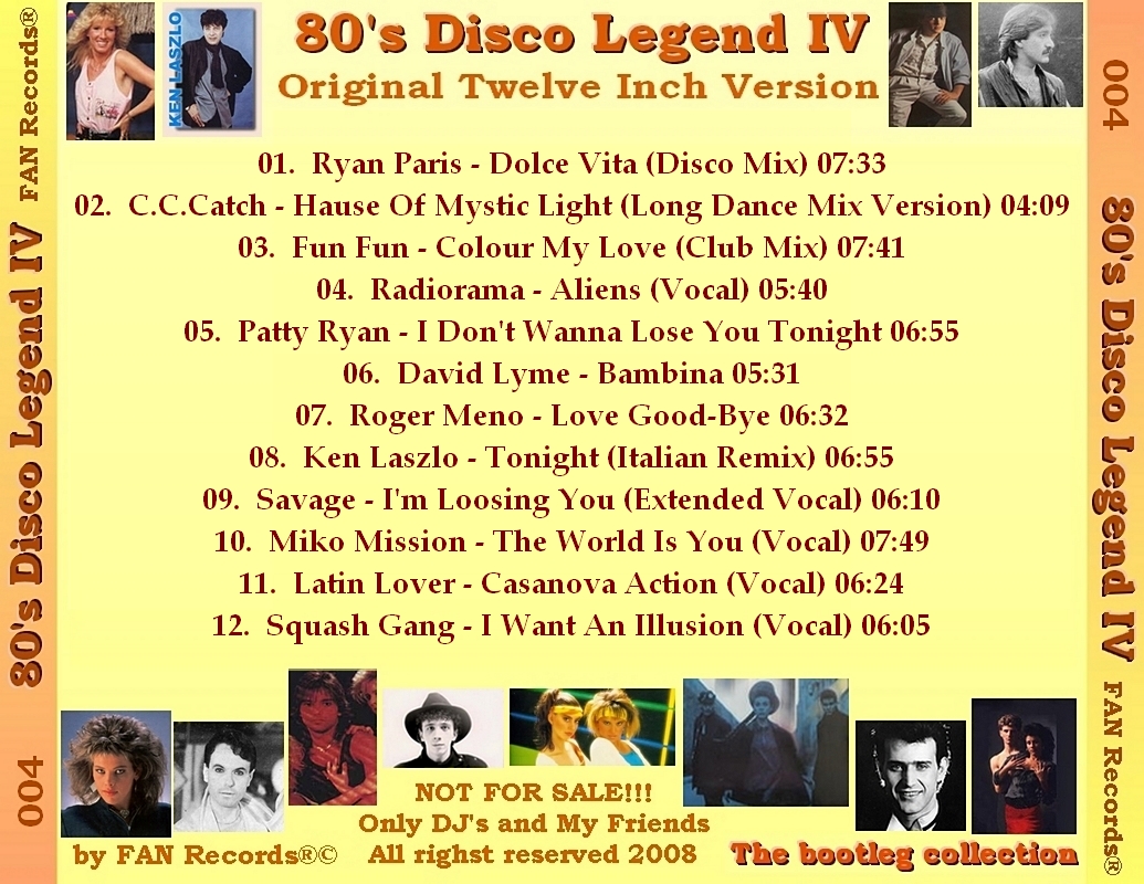 80's disco legend Vol 1-2-3-4-5-6 - Imagen 9