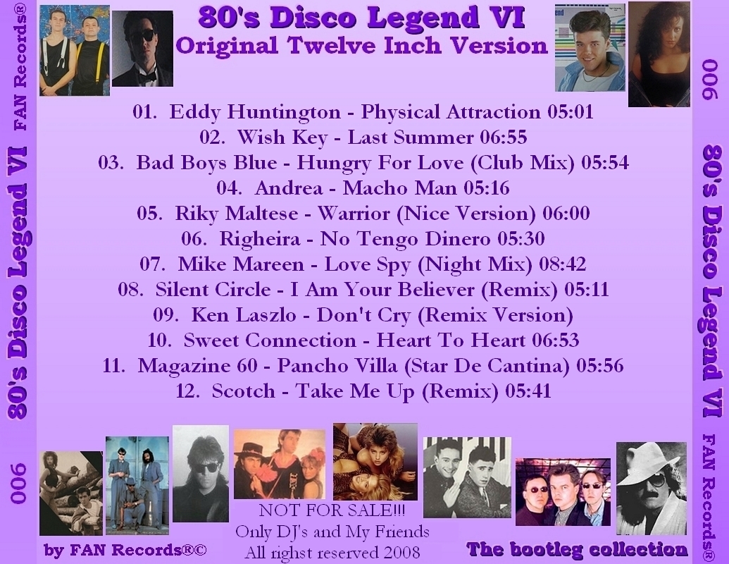 80's disco legend Vol 1-2-3-4-5-6 - Imagen 6